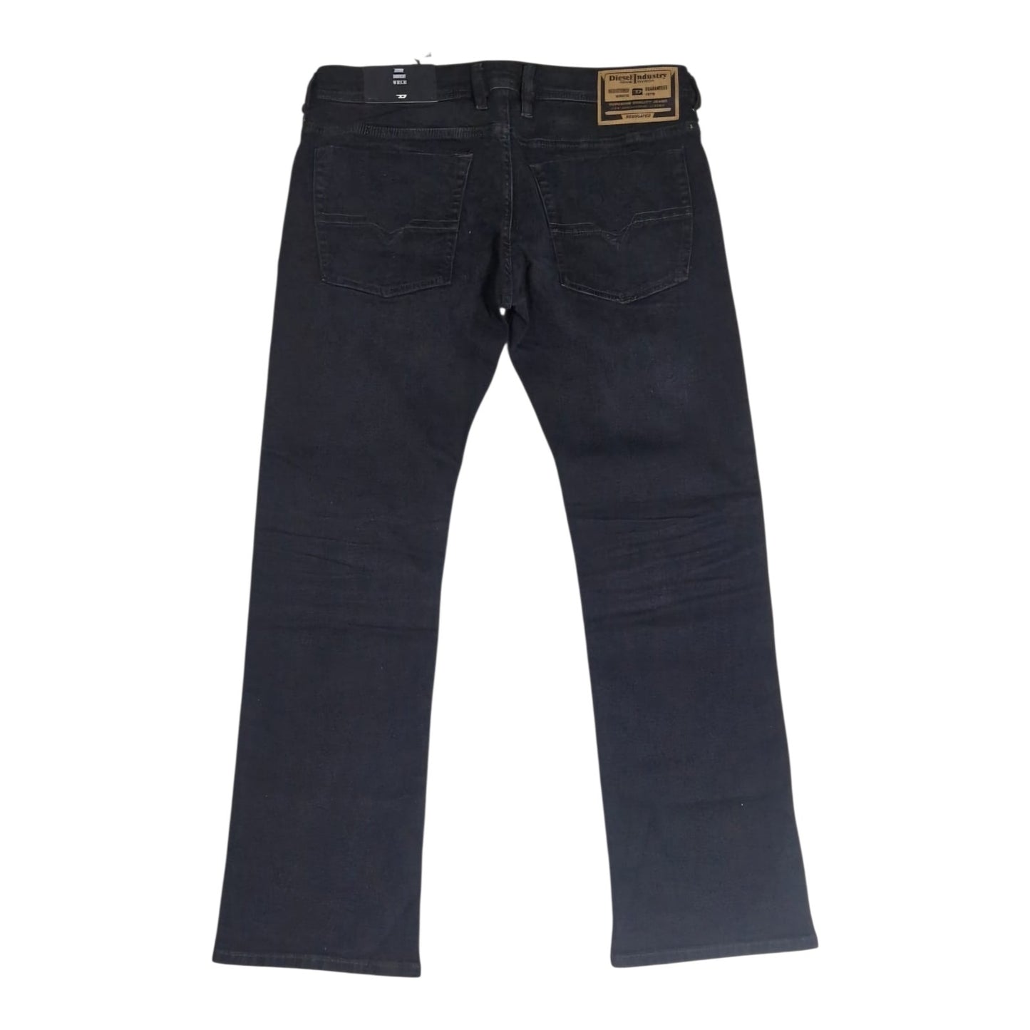 Diesel Herren Jeans Zatiny RB064 Schwarz Bootcut Stretch Neu