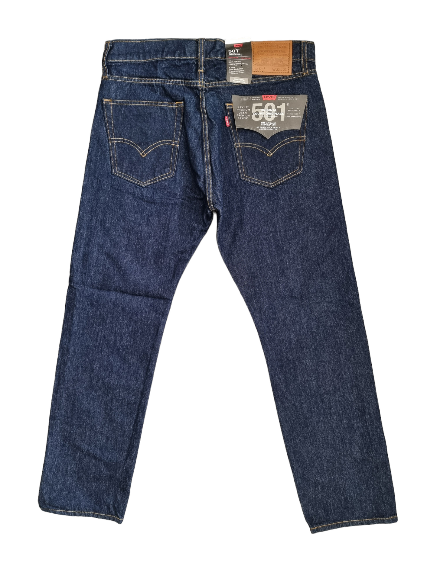 Levi's® 501 Original Herren Jeans Regular Straight Blue Stone - Black - Light Blue - Dark Blue