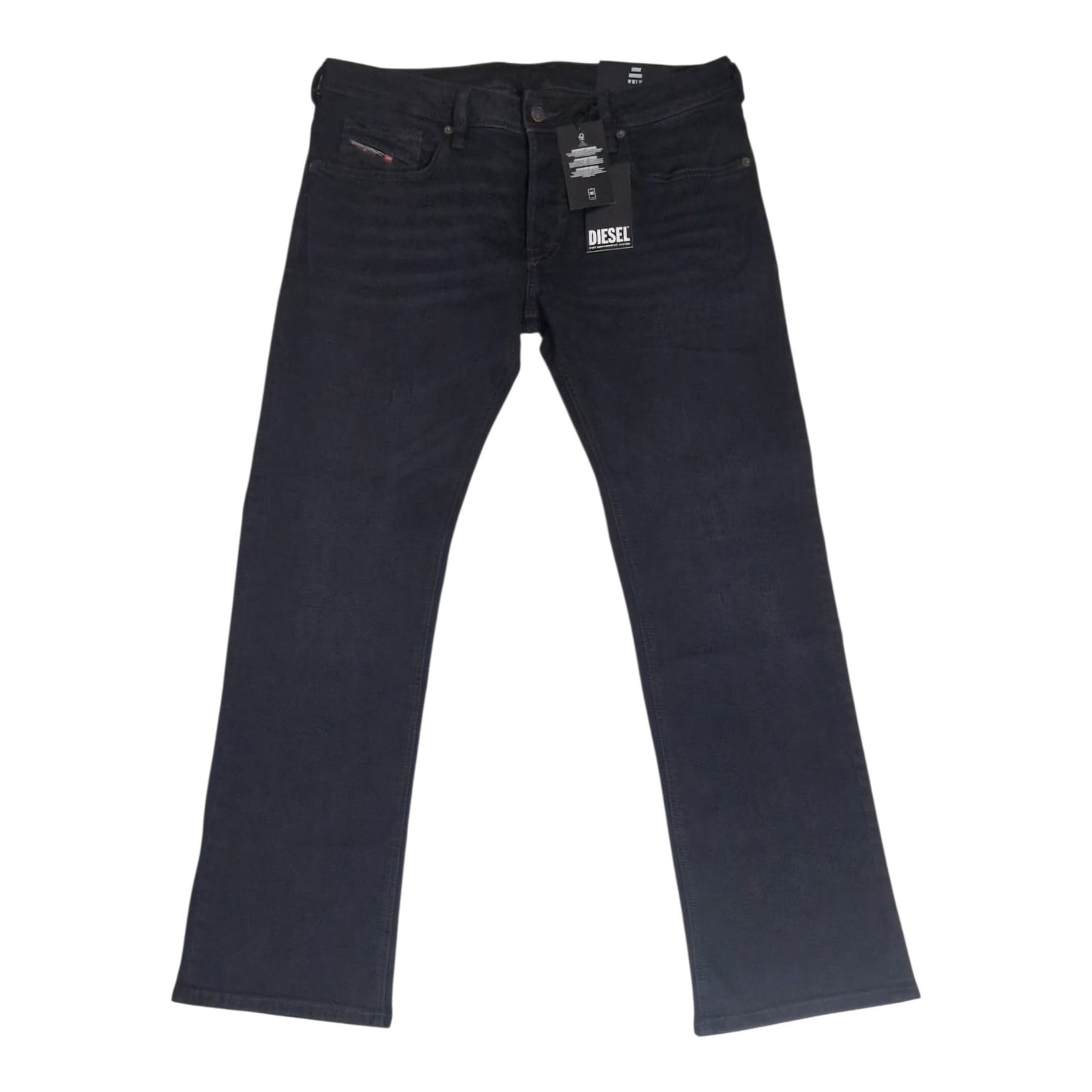 Diesel Herren Jeans Zatiny RB064 Schwarz Bootcut Stretch Neu