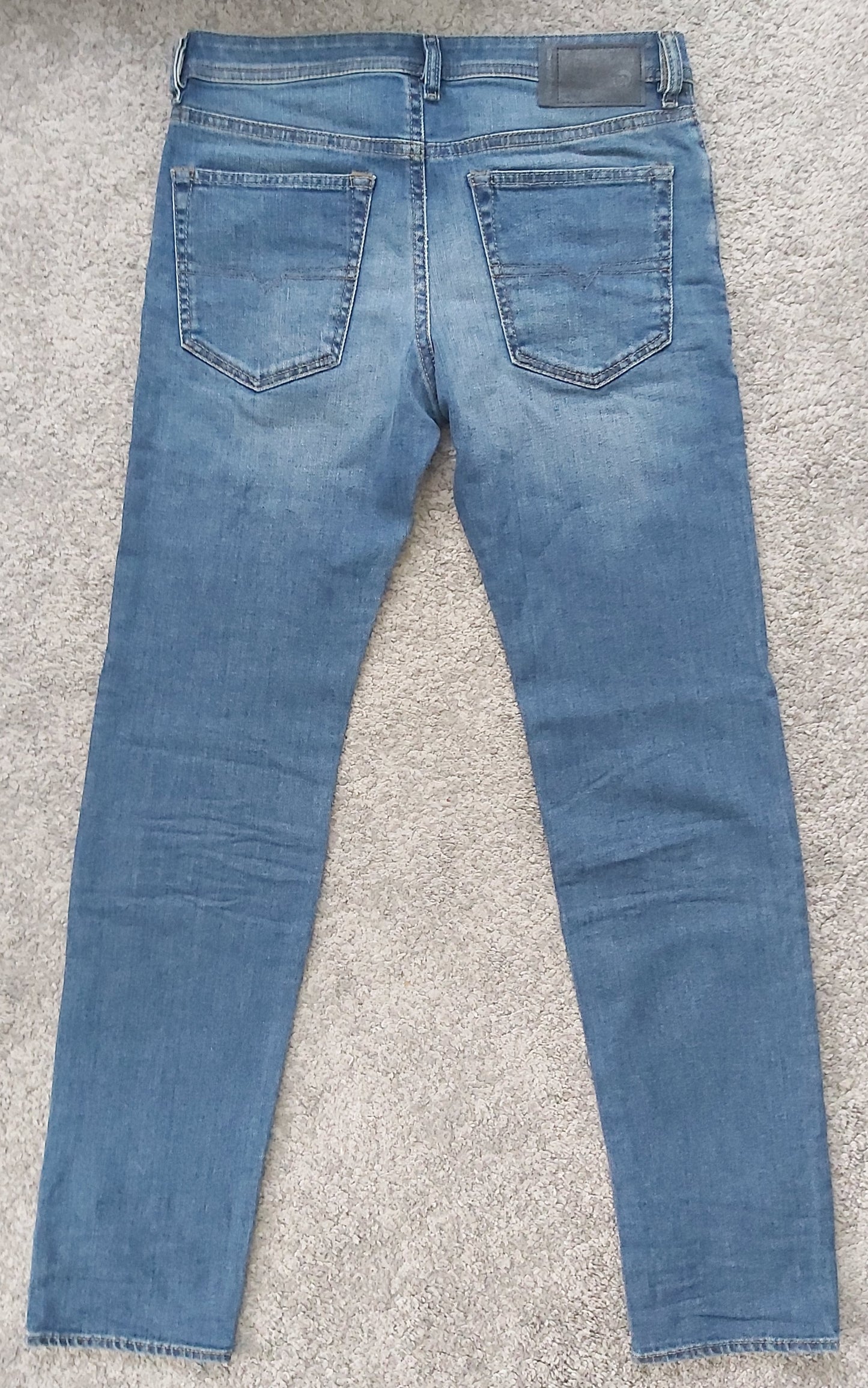 Diesel Herren Jeans Buster 0837i Blau 3D Kollektion Stretch Neu