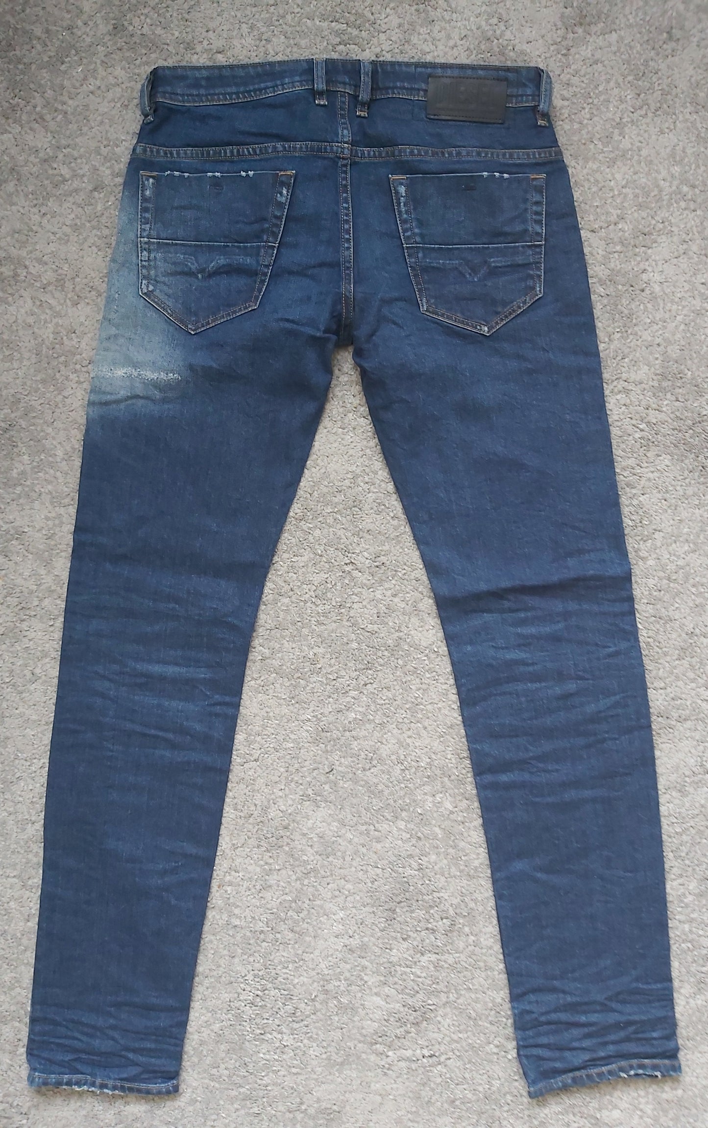 Diesel Herren Jeans Thommer-X 009KF Blau Slim Skinny Stretch Neu